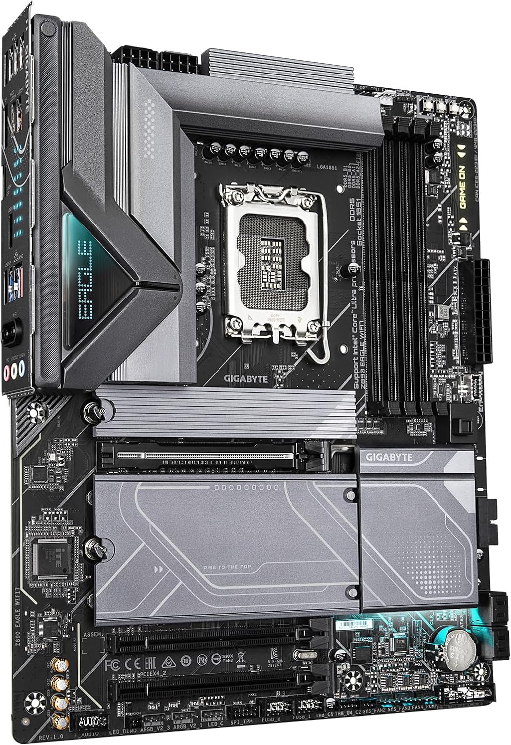 Alternative view of Gigabyte Z890 EAGLE WIFI7